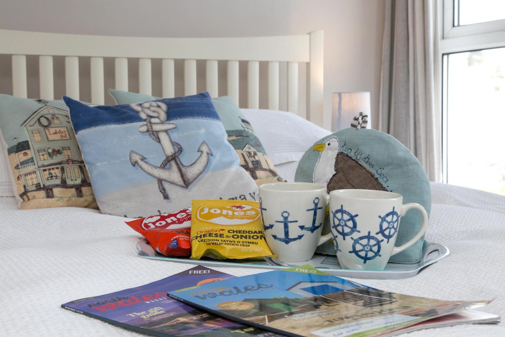 6 Afallon, Beachside Holiday House Criccieth Extérieur photo